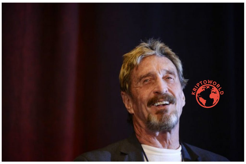 John McAfee már megint önmagát hazudtolta meg