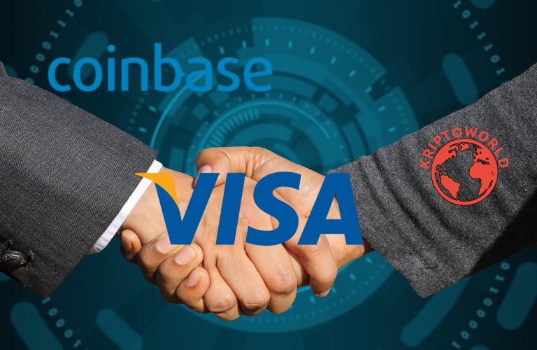 A Coinbase a Visa egyik legfőbb partnere lett