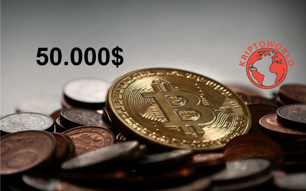 50 ezer dollár fölé kúszott a bitcoin