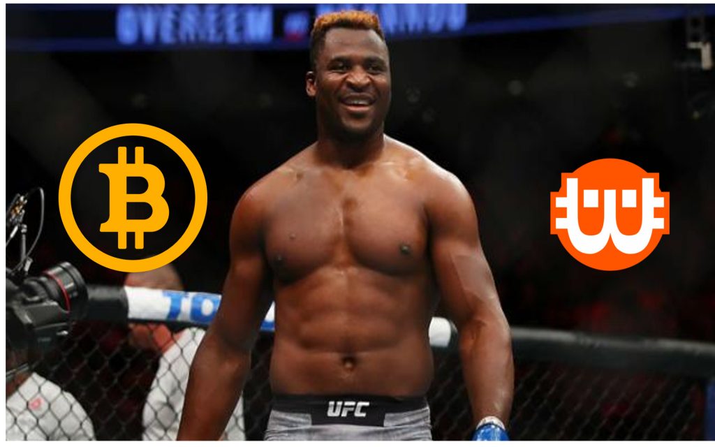 Francis Ngannou MMA-bajnok bitcoinban is kéri a nyereményét