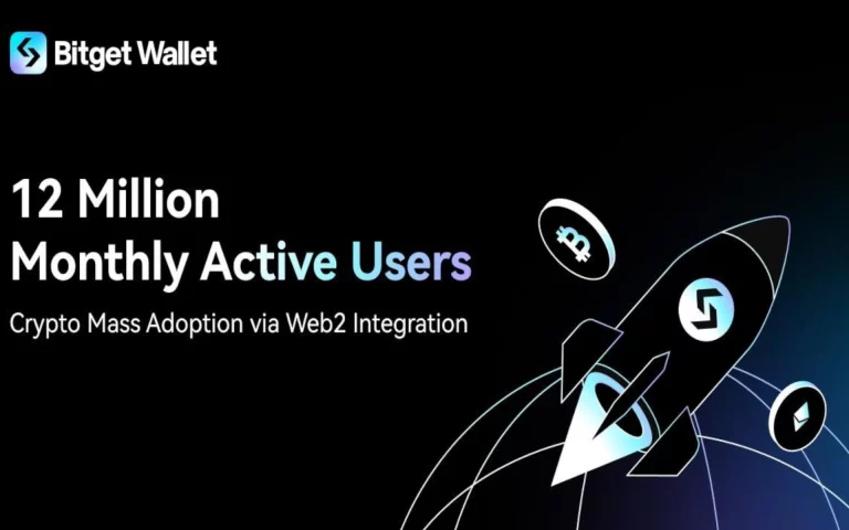 A Bitget Wallet 12 millió havi aktív felhasználót ért el, és a Web2 integráción keresztül tömeges adoptációt biztosít a felhasználók számára