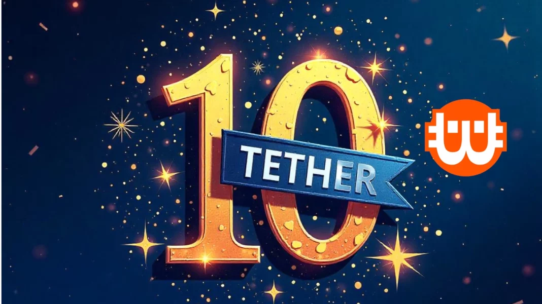 Tíz éves a tether