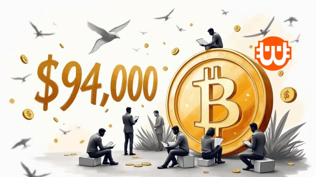 A Bitcoin új csúcsa, 94.000 dolláron