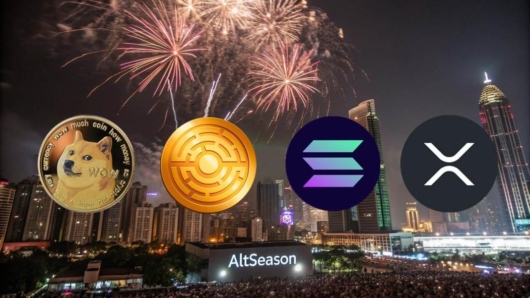 A DOGE, az XRP és a Solana az egekbe szökik - altseason a láthatáron