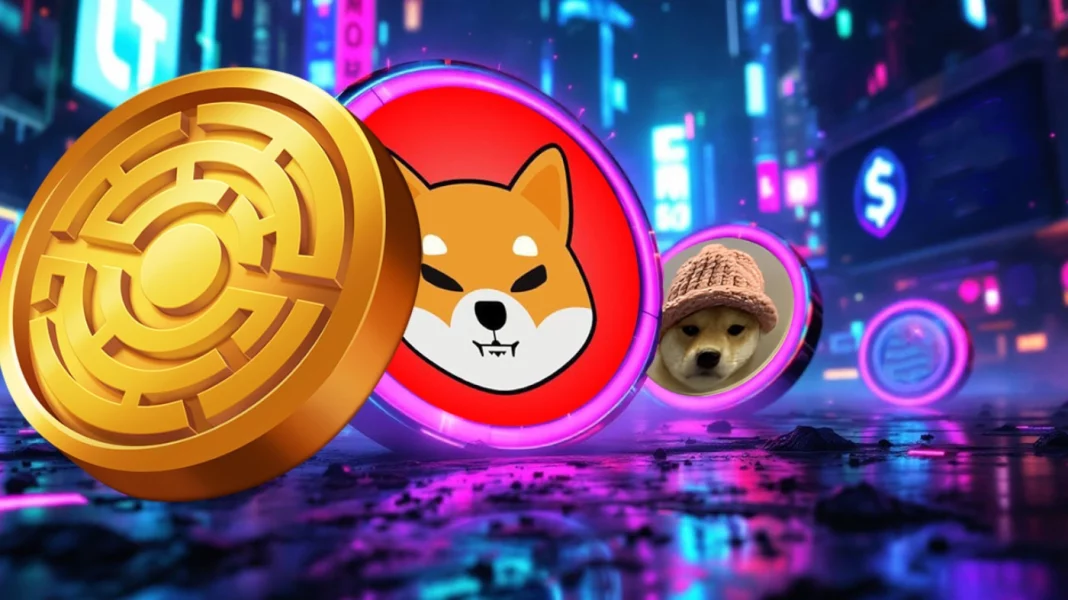 A Dogecoin (DOGE) a legnagyobb mémcoin a piaci kapitalizáció szempontjából.