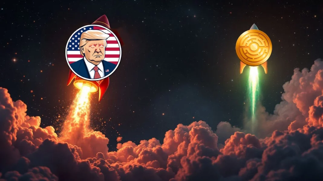 A TRUMP mémcoin 34 óra alatt 11.000%-ot emelkedett - ez az új érme túlszárnyalhatja?