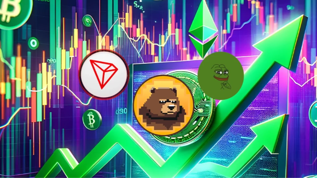 A Tron 5%-ot erősödik, a PEPE kihívásokkal néz szembe, miközben a BeerBear ($BEAR) előértékesítése egyre jobban lendületbe jön