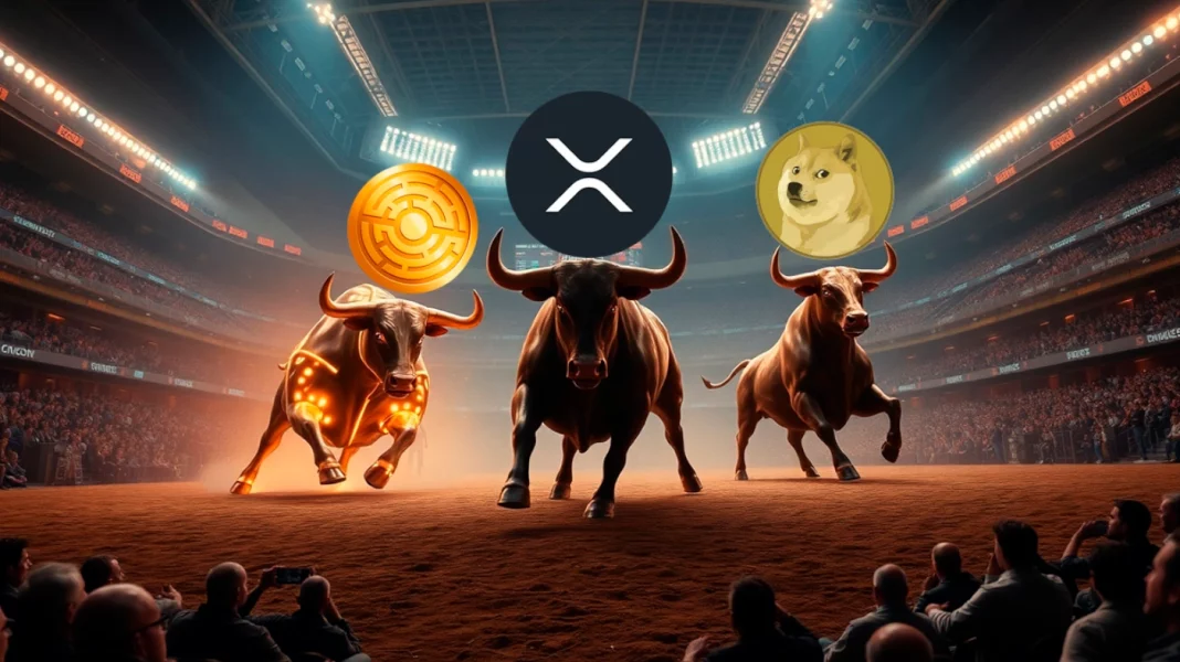 Az XRP, DOGE árfolyamok és az MTAUR egyre nagyobb figyelmet kap a kriptóban